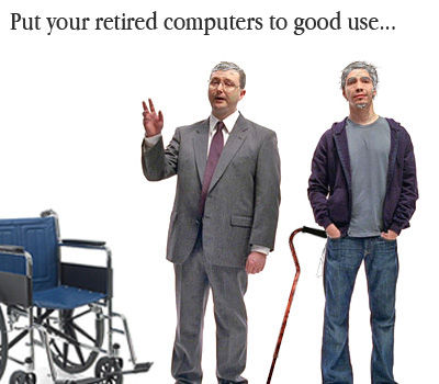 donate computers refugees austin